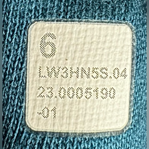 NWOT Lululemon Scuba Track Jacket *Velvet Cord Storm Teal - Picture 4 of 9